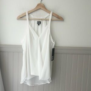 NEW 🌟 Daily Look Medium Women's Elegant White Camisole Top